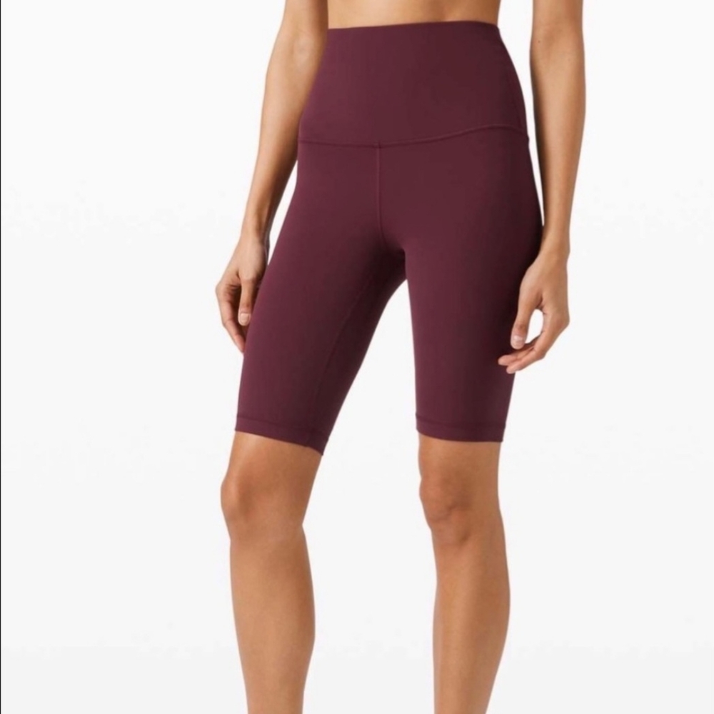 LULULEMON Athletica Maroon Athletic Shorts
